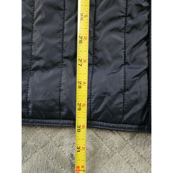 HAGGAR Heritage Collection Men's Vest Full Zipper & Button Poly Fill NAVY 2XL - Picture 5 of 5